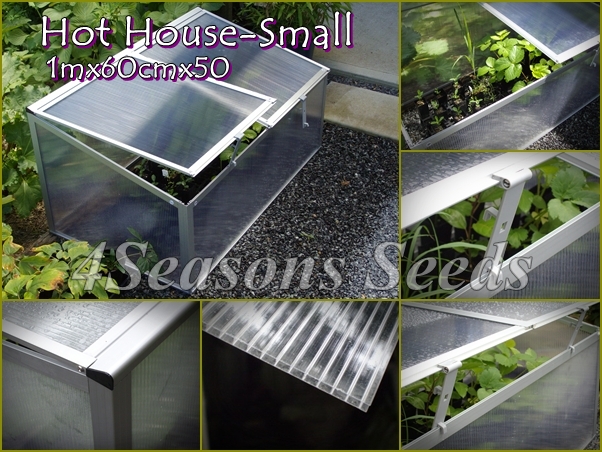 Polycarbonate Hot House Kit Small 4seasons Seeds